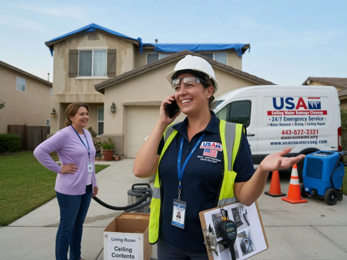 Ceiling Water Damage Restoration Redfield, SD FAQs
